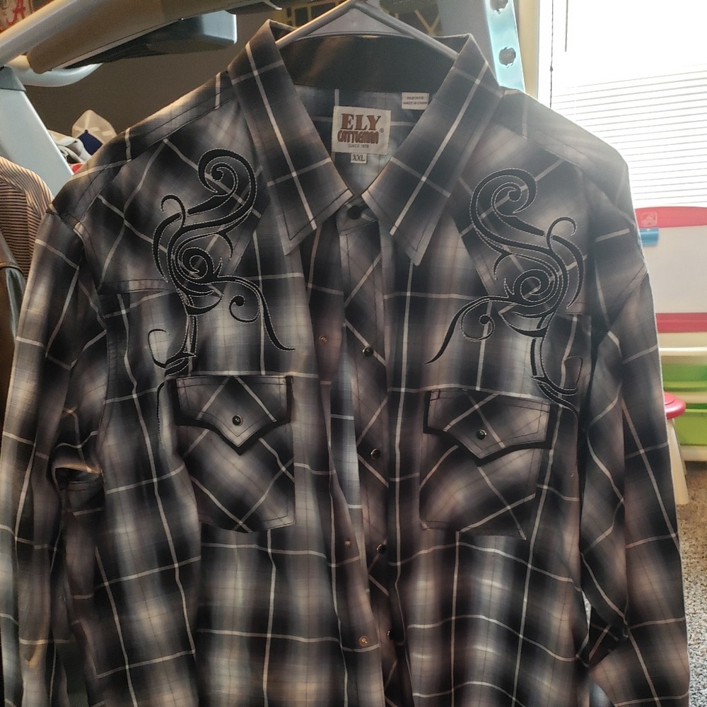 Men's button down shirt